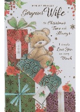For My Really Gorgeous Wife At Christmas Time And Always